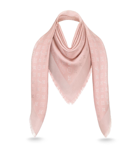 SHINE MONOGRAM SHAWL