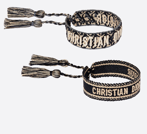 SET OF CHRISTIAN DIOR J'ADIOR BRACELETS