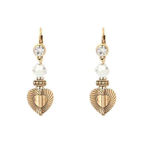 GOLD & SILVER EARRINGS