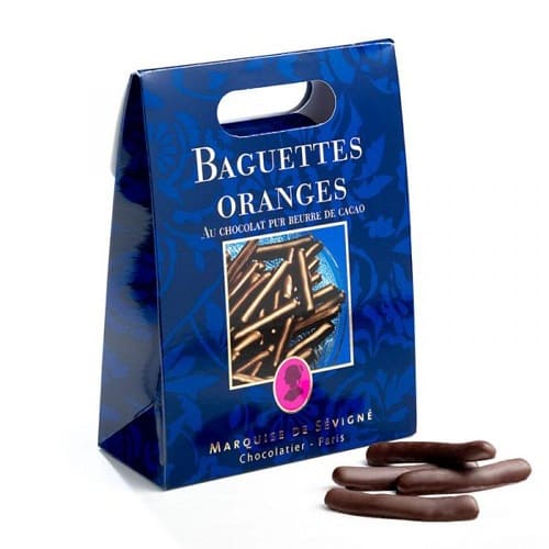BAGUETTES ORANGES - Dark Chocolate with Orange