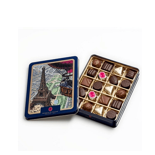 EIFFLE TOWER ASSORTED CHOCOLATE TIN