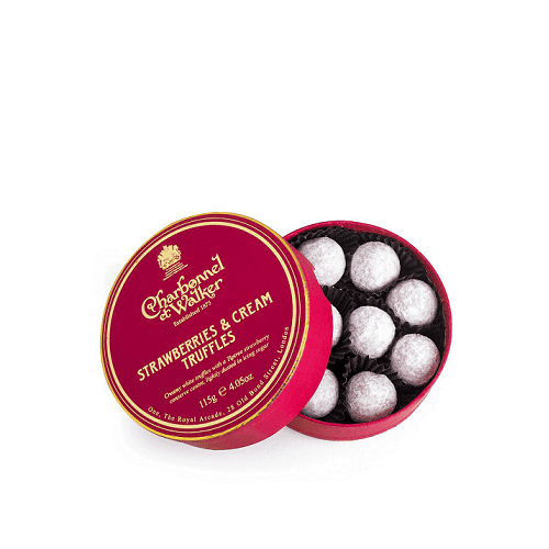 STRAWBERRIES & CREAM TRUFFLES