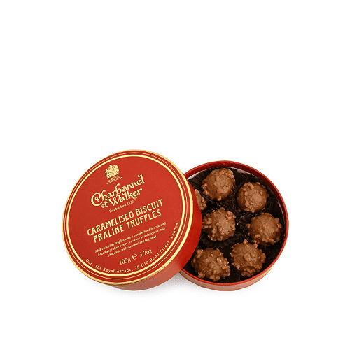 CARAMELISED PRALINE TRUFFLES