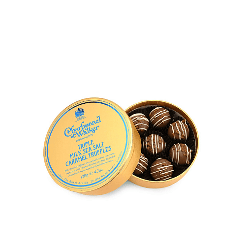 TRIPLE MILK SEA SALT CARAMEL TRUFFLES