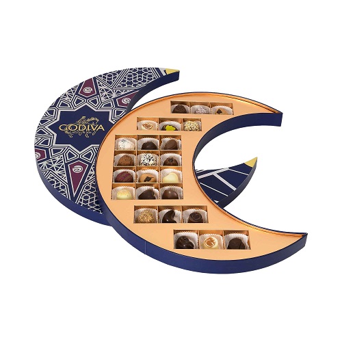 MOON SHAPED CHOCOLATE BOX