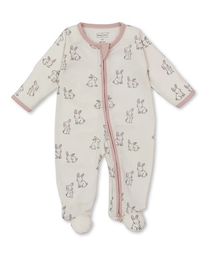 SLEEPSUIT SET - RABBIT PRINT