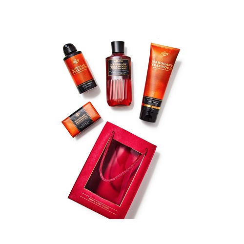 MAHOGANY TEAKWOOD GIFT SET