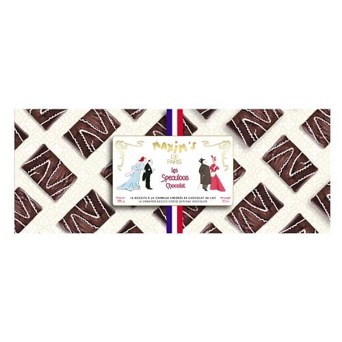 MAXIM'S SPECULOOS CHOCOLATE BISCUITS