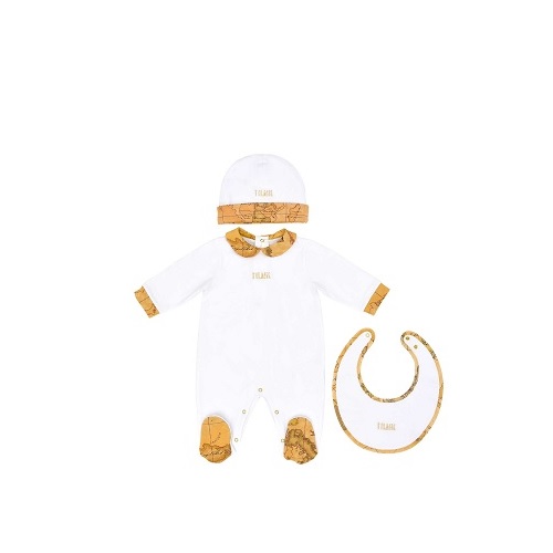 NEWBORN SLEEPSUIT, HAT & BIB